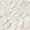 Msi Arctic White Splitface Ledger Panel SAMPLE Natural Marble Wall Tile ZOR-PNL-0051-SAM - alternate 3
